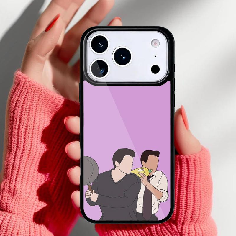 Friends TV Show Characters Phone Case for iPhone 17 16 15 14 13 Pro Max Back Cover for 12 11 Pro Coque