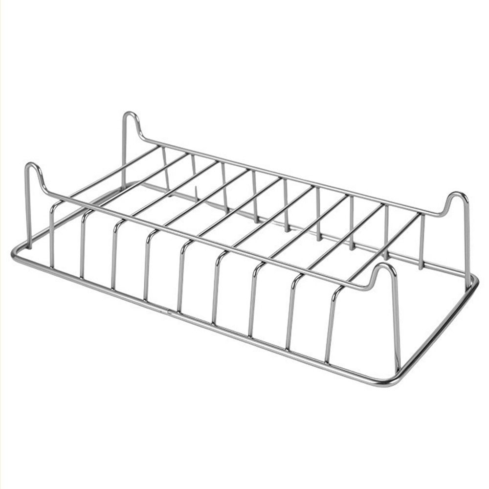 Modern Bathroom Storage Rack Waterproof Stainless Steel Kitchen Storage Stand Hollow Out Large Capacity Soap Dish Holder