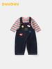DUUDUU Autumn/Winter 2025 Split Baby Overalls for Infants and Toddlers
