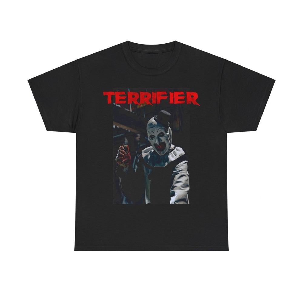 Terrifier Horror Movie Shirt Art The Clown