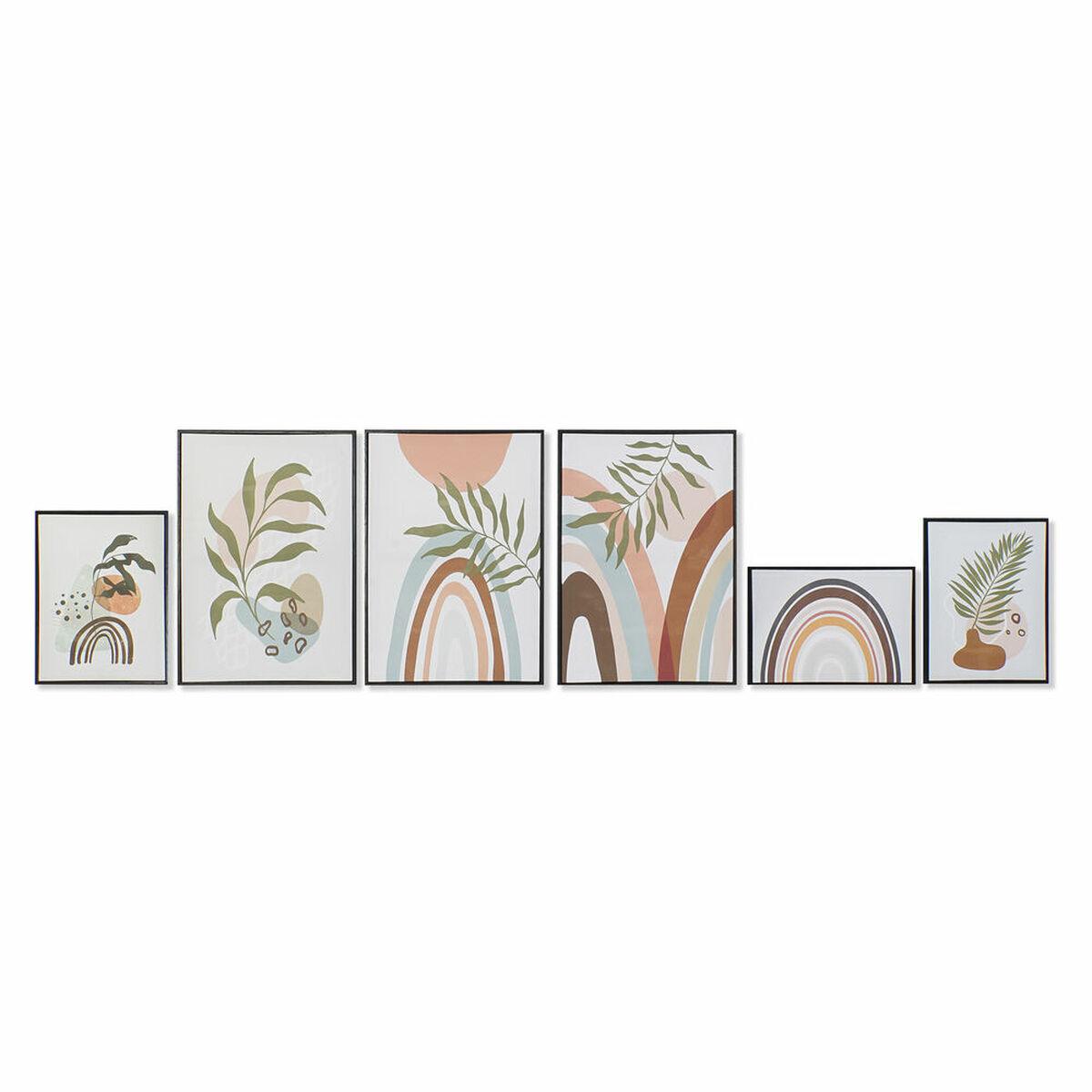 

Рамка DKD Home Decor Лист растения (40 х 2,8 х 60 см) TU прозрачный
