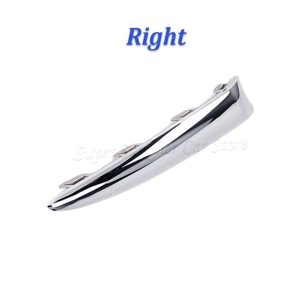 735642306 735642307 1/2PCS Car Front Bumper Upper Grill Moulding Trim New For FIAT 500 (312) LOUNGE 2016 2017 2018