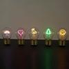 Niedliches Cartoon LED-Glühbirne Nachtlicht, Wiederaufladbar, Bunte Dekorative Tragbare Lampe