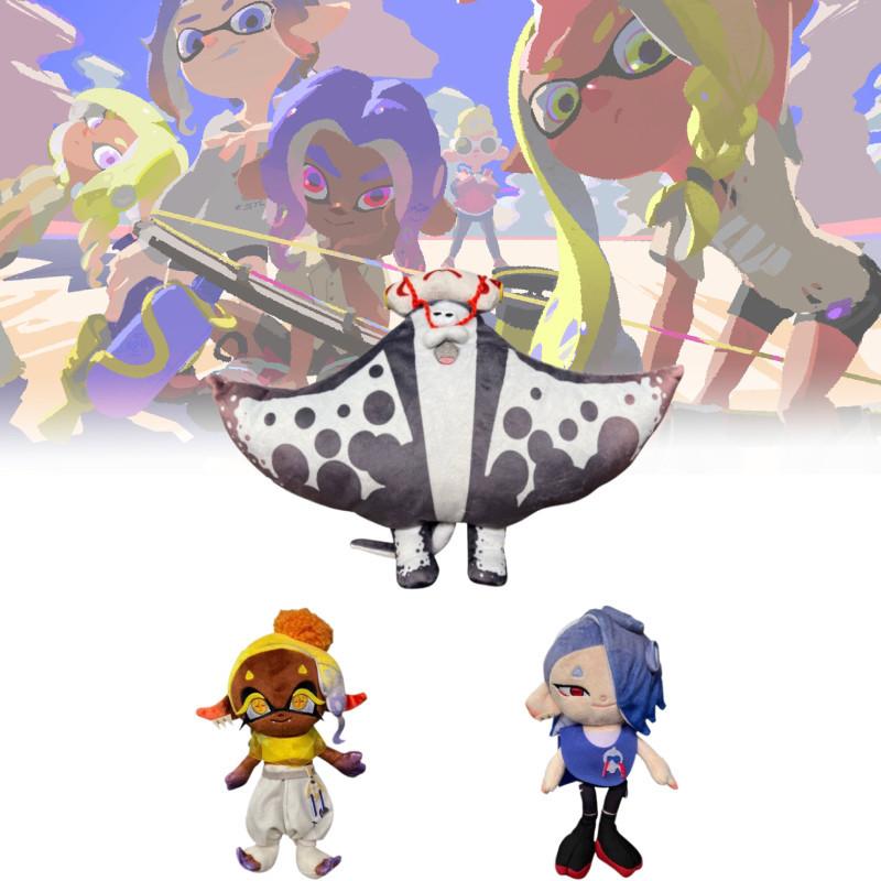 Plush Toy Splatoon 3 Inspired 23-28cm Super Soft Crystal Velvet Stuffed Doll