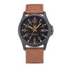 Men's Fashion Sport Watches Men Quartz Nylon Strap Watch Outdoor Watch Army Style Watch Boys Watch