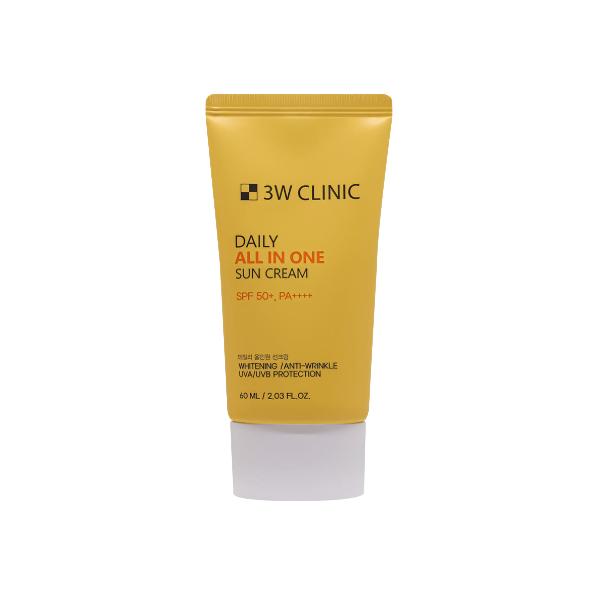 

3w Clinic Ежедневный солнцезащитный крем «Все в одном» SPF50+ PA++++ 60 мл (3 варианта) #Sun Cream 60ml X 1pcs