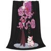Angel Dust Pet Hazbins Hotels Fuzzy Blankets Funny Throw Blanket for Sofa Bedding Lounge 200x150cm Rug Piece#