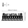 1Pcs Medal Display Hanger Sports Metal Wall Hanging Rack Key Hook Tie Rack Suitable For Sports Awards And Decorative Medals