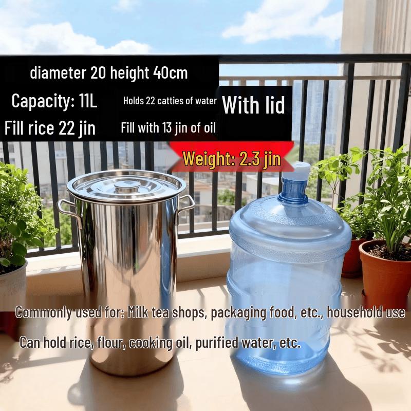 Sevenway Commercial 304 Stainless Steel Stock Pot with Lid