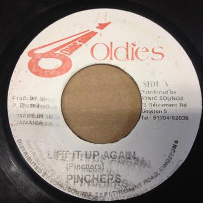 7-tums Skivnypor - Lyft Upp Den Igen INGEN Sonic Sounds Ol Jamaica Reggae, Ska & Dub Använda