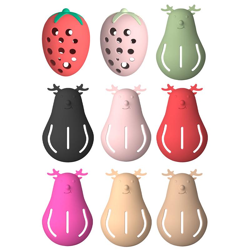 Make-up Schwamm Etui Beauty Blender Halter Puderquasten Etui Make-up Zubehör Kosmetikhalter Leere Kosmetik Bunte Puderquasten Box