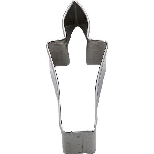 Tiger Crown Silver Cookie Cutter, 29 X 70 X 24mm, 18-8 Stainless Steel, Variety, Candle Cutter, 1295