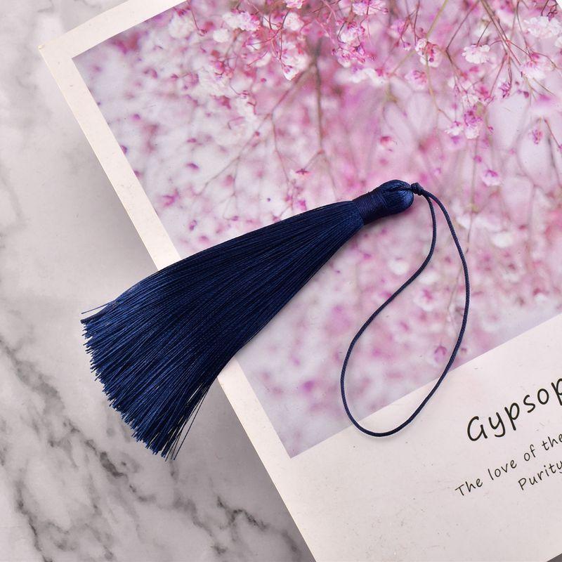 10CM Ice Silk Tassel Tassels Ancient Style Sachet Fan Pendant Bookmark Pendant Ear Diy Handmade Material Fringe Trim