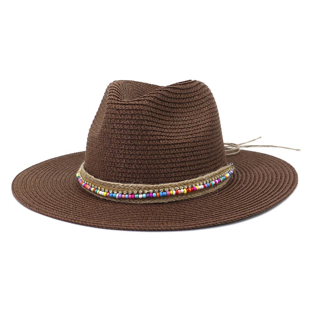 New Summer Boy Girl Kids Straw Hats Outdoor Sun Protection Beach Sun Hats Panama Child Formal Jazz Hat Gorras Para Mujer