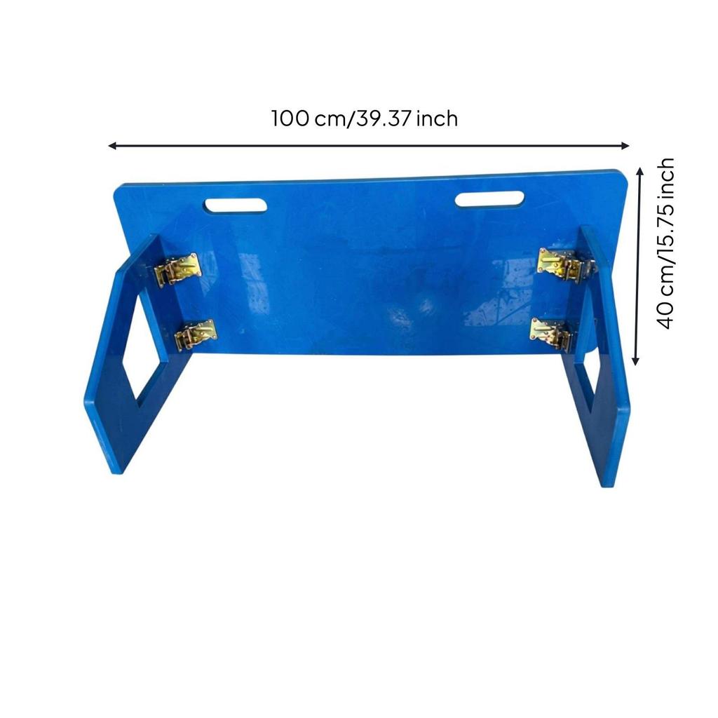 Foldable Soccer Return Board Polyethylene Adjustable Wall for Club Home
