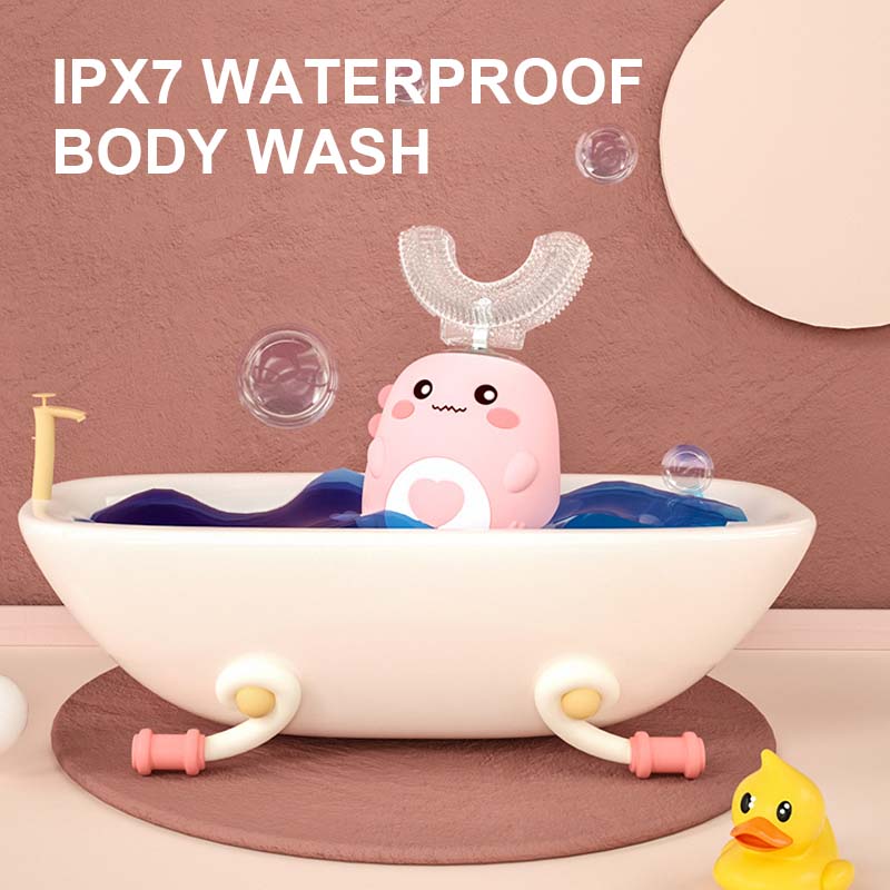 Children Electric Toothbrush 6 Modes Kids Electric Toothbrush Brush Heads Sonic Electric Kids Electric