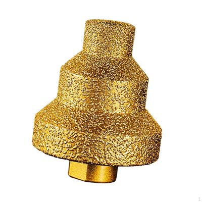 Diamond Step Drill Bit 20-50mm Beveling Chamfer Hole Opener for Marble Existing Holes