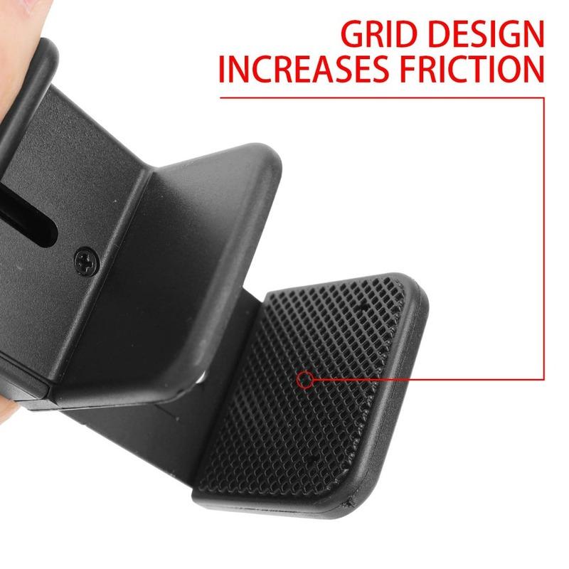 Car Central Control Screen Phone Stand Adjustable Anti Slip Clip Desk Mount Holder Universal Portable Foldable Travel Bracket