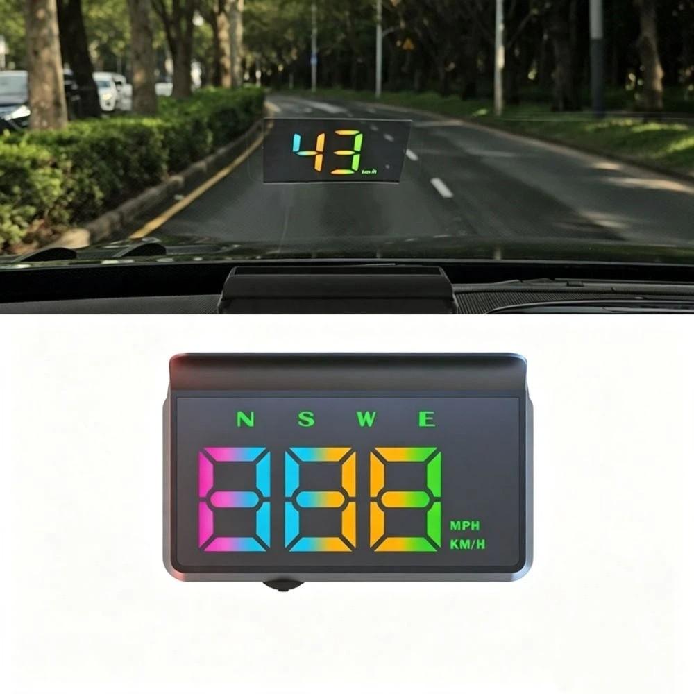 HUD Car Head Up Display Universal GPS Digital Speedometer Windshield Projector Car Digital