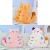 Soft Cute Cat Plush Pillow With Polyester Filling For Children And Office Relaxation