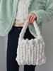 Icelandic Wool DIY Chunky Knit Korean-Style Tote Bag