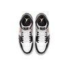 Jordan 1 Mid Patent Black White Gold 2019 Jordan 852542-007
