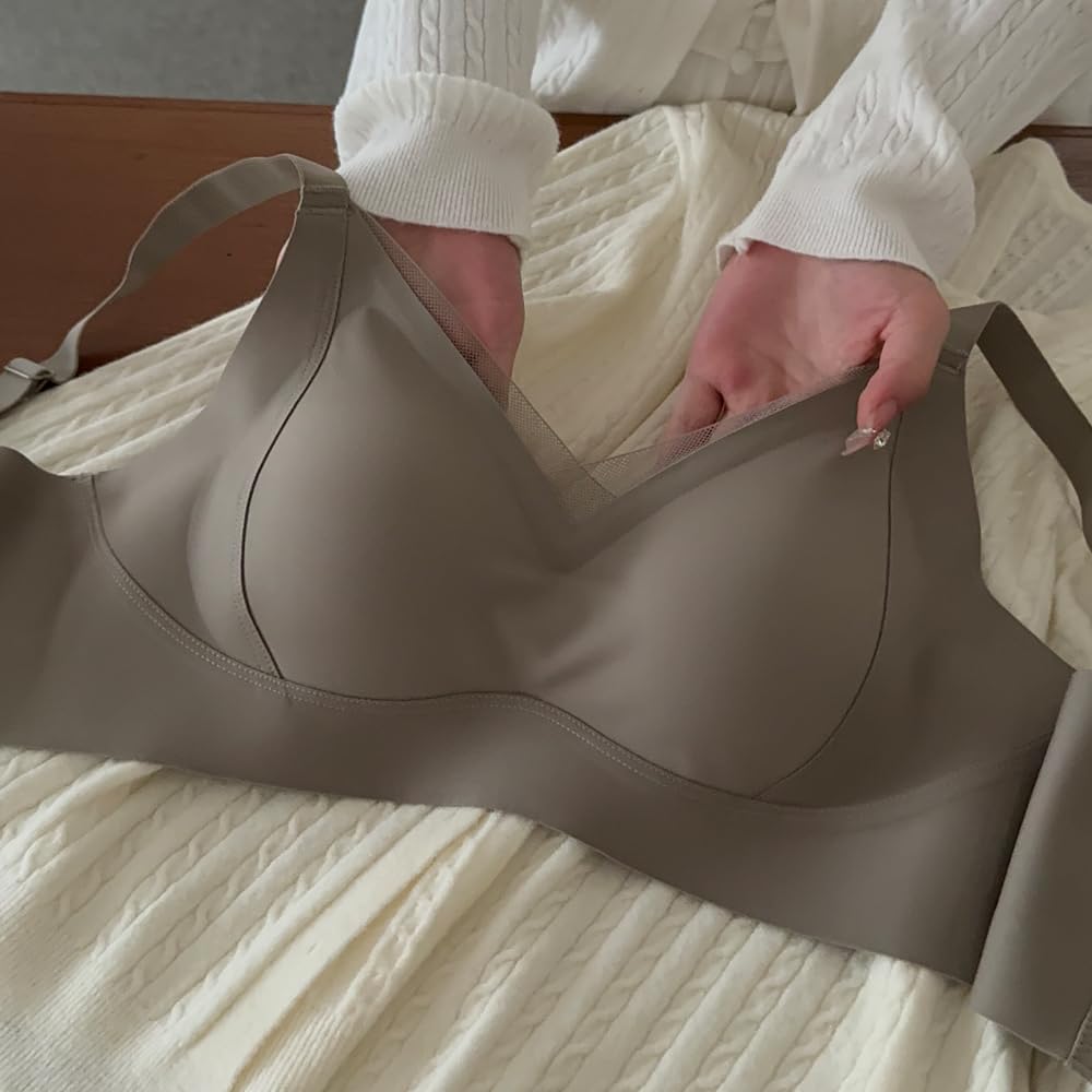 Basic Wide Side Bra for Firm Side Fat and Gravity Fit Support Underwear 3D Waterdrop Wide and Hook and Loop Design for a Flattering Body Perfect for