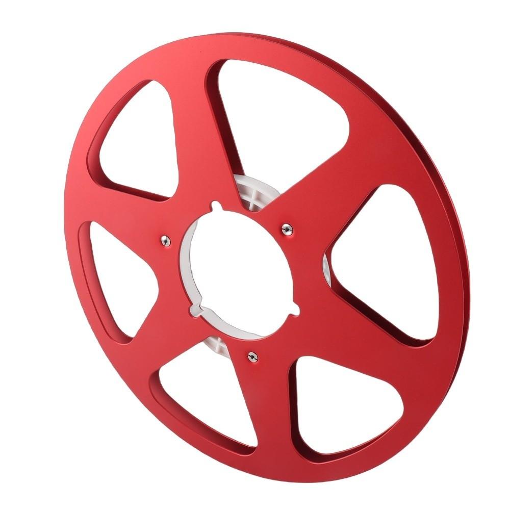 6-Hole Recording Tape Reel 1/4 10.5 Inch for NAB Flange Open Reel Spool For Tape Recorders