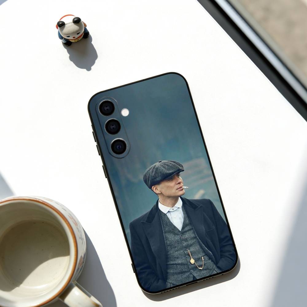 Movie Peaky Blinders Phone Case For Samsung Galaxy A73,A72,A71,A70,A53,A52,A51,Others Soft Black Cover