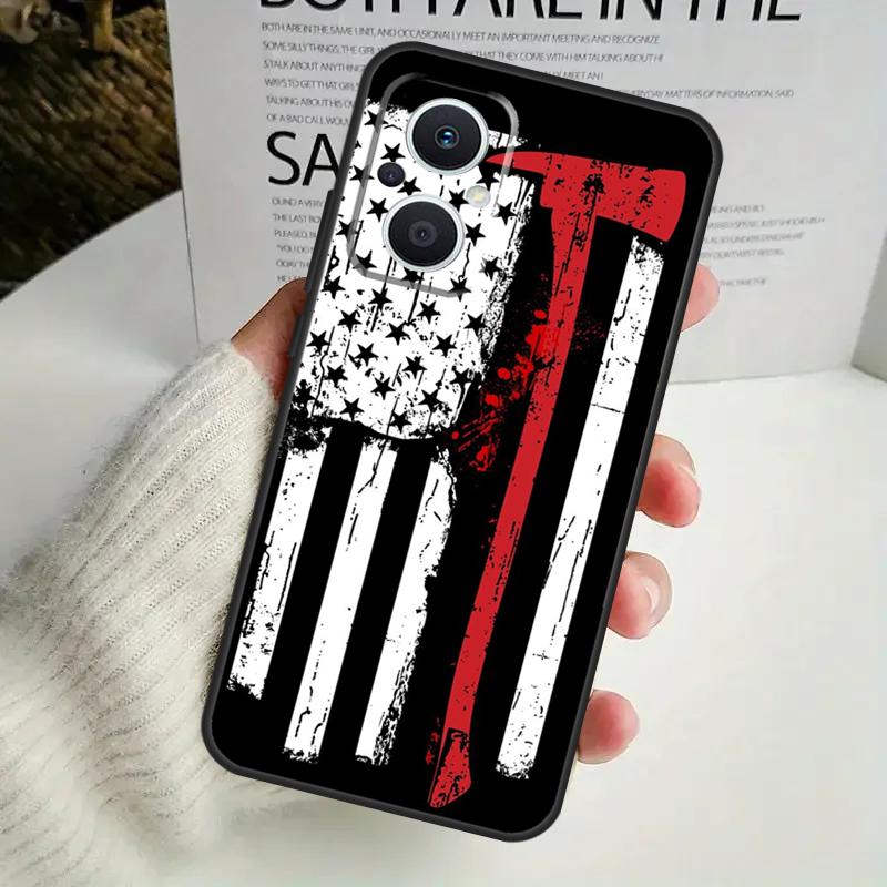 

Firefighter Heroes Fireman Phone Case For OPPO Reno 8 7 Lite 8T 11 12 13 14 14F 10 Pro OPPO Find X8 X6 X5 X9 Pro Cover OPPO Reno13 Pro