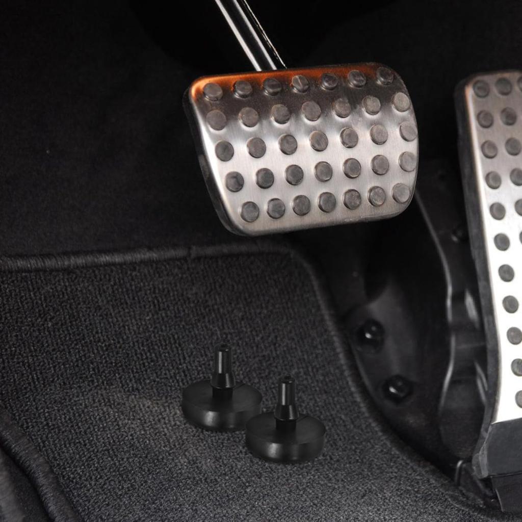 BUGUUYO 10pcs Clutch Pedal Rubber Particle Clutch Pedal Pad Stopper Vehicle Clutch Pedal Stopper