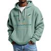 Mens Zip-Up Hoodie NFL Collection Streetwear Loose Fit Casual Sweatshirt Fall