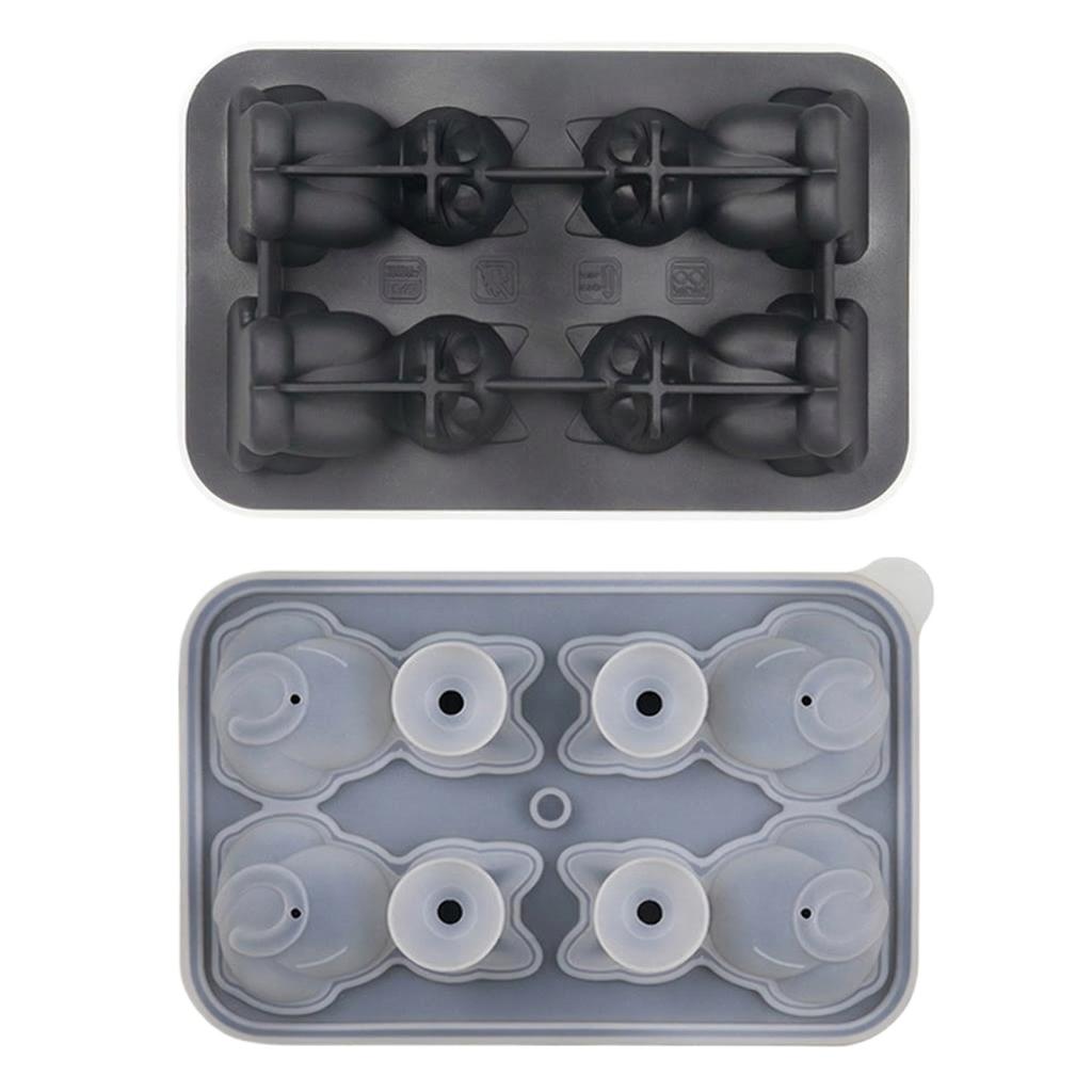 Silicone Tray Animal-Shaped Food-Grade Ice Mold DIY Creative Mold Little Ice Tray