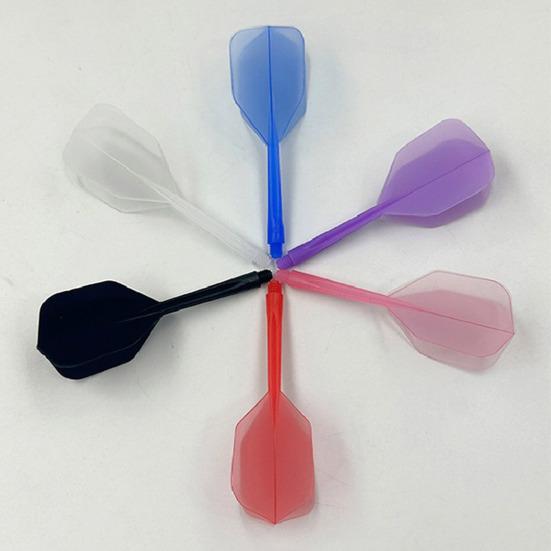 Integrierter Shaft und Flight Professionell Sturzfest 2BA Gewinde Transparent Standard Dart Schwanz Dart Ersatzzubehör