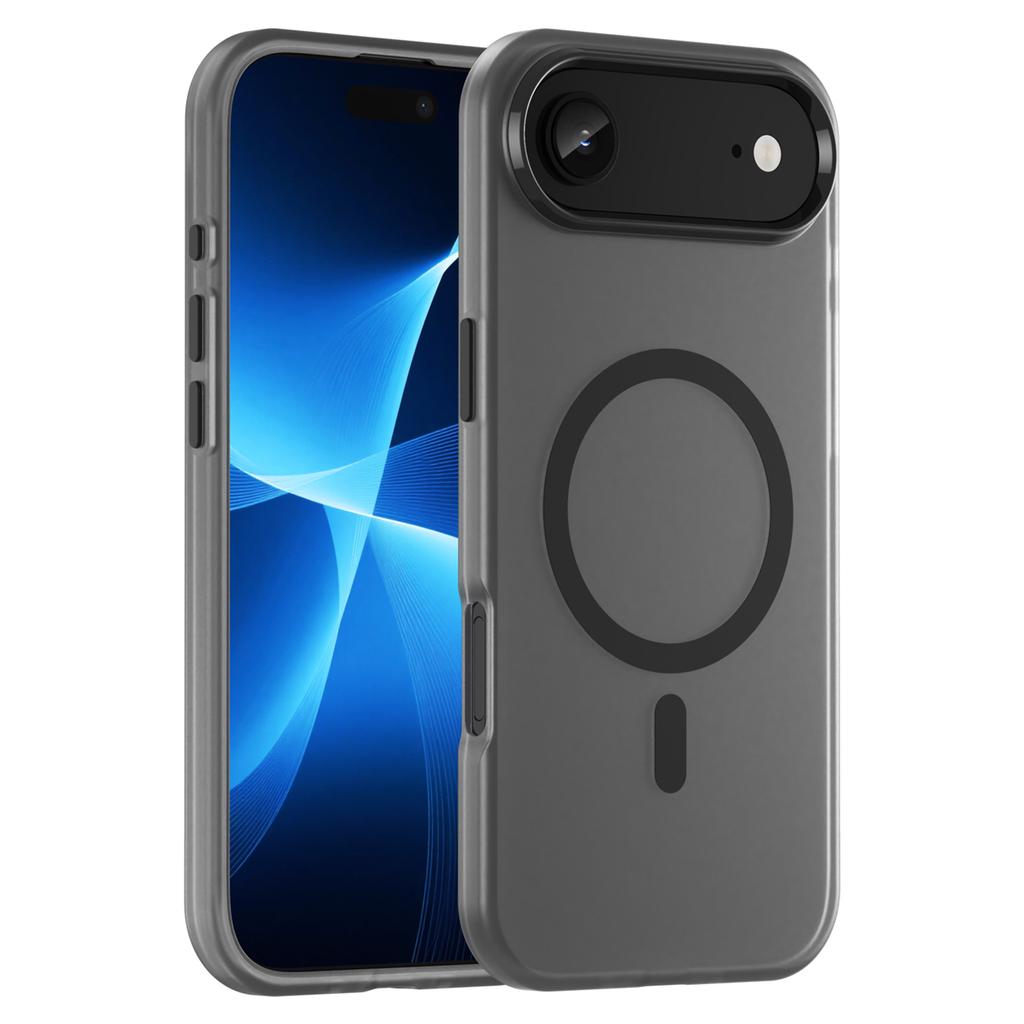 For iPhone 17 Air Case Compatible with MagSafe TPU+PC Slim Matte Translucent Phone Cover