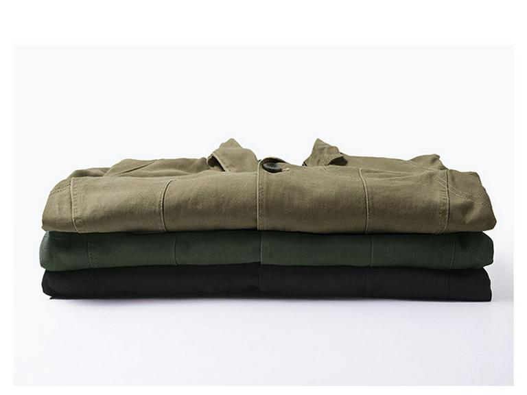 Men's Plus Size Autumn Cotton Outdoor Business Casual Jacket