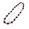10Mm High Gloss Merad Mocha Brown Angora Red Mixed Color Necklace Clavicle Chain Bracelet
