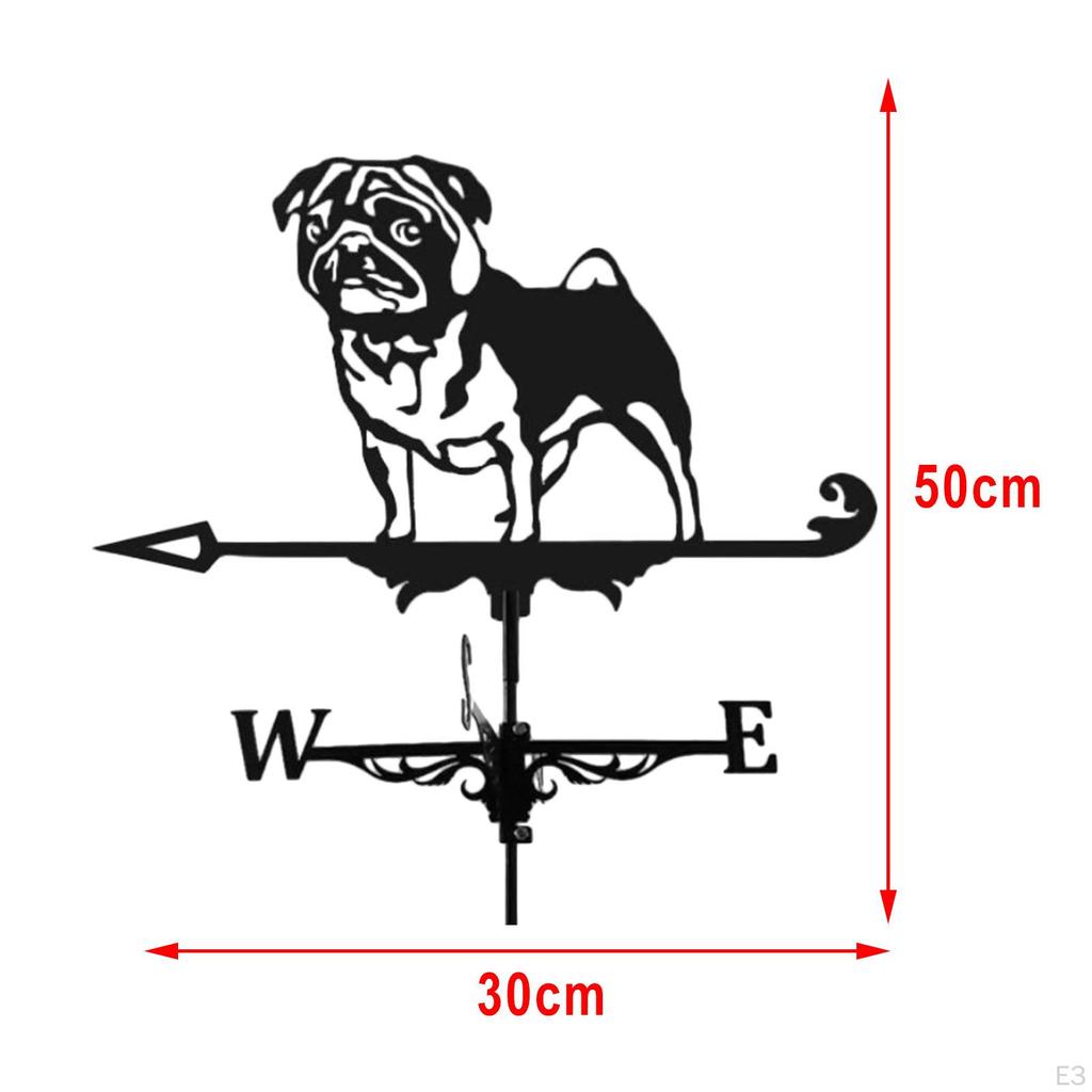 Retro Weather Vane Wind Direction Indicator