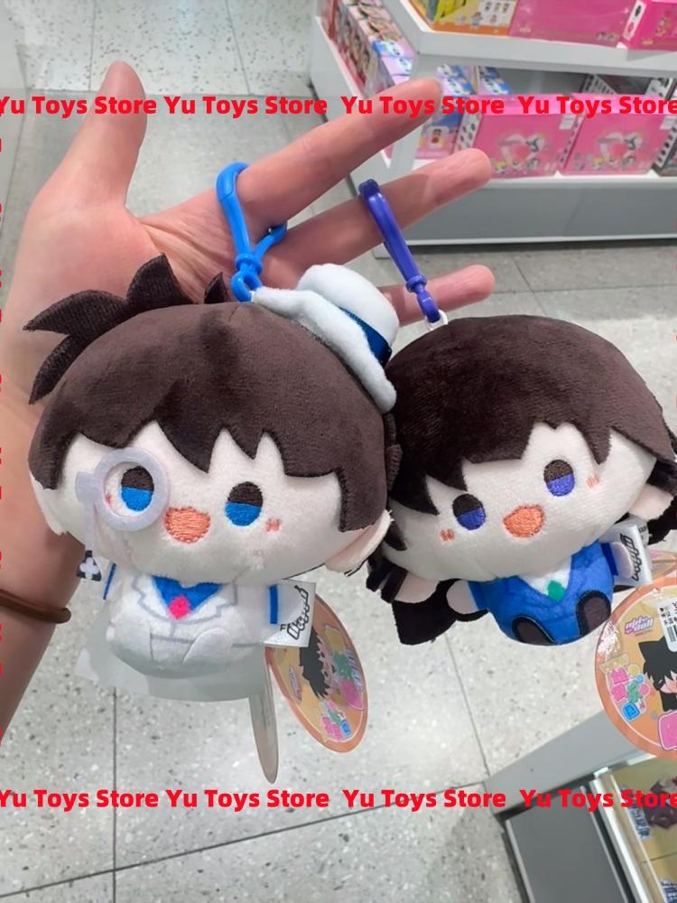 Official Minidoll Detective Conan Wow Plush Toy Bag Keychain Decoration Licensed Wow Kawaii Dolls Kids Gift