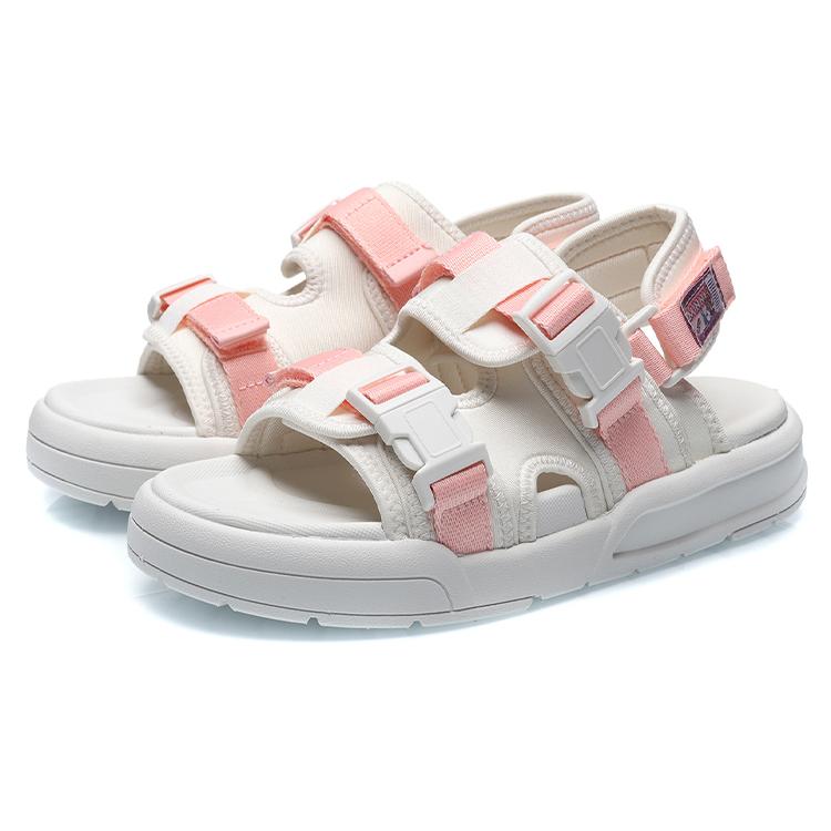 Li Ning Coca Beach Sandals Women's Pink White AGLR026-3