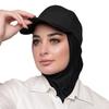 Fashion Muslim Turban Cap Solid Color Full Coverage Bonnet Hijab New Baseball Cap