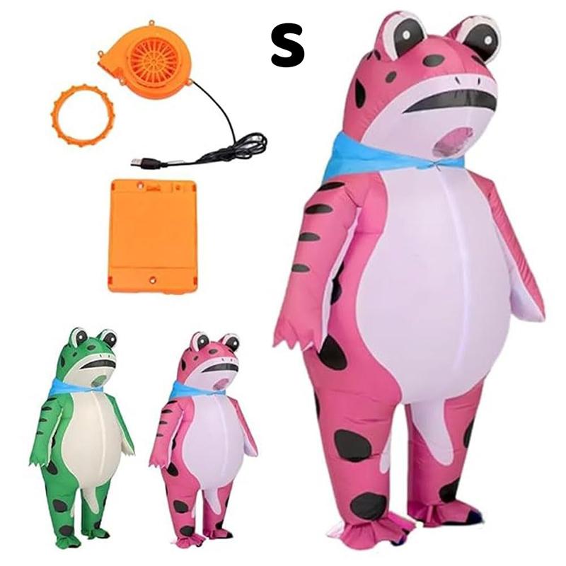 Забавный костюм лягушки для вечеринки, костюм мультяшного персонажа для косплея, надувной костюм, костюм лягушки B2