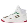 Gucci Basket High Shoes White Demetra Red 673077 2SHG0 9076