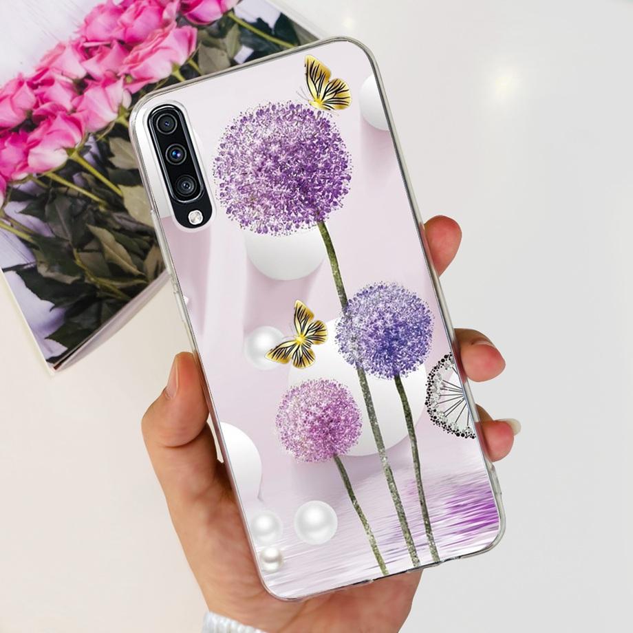 For Galaxy A50 A50s A30s Samsung Phone Case Back Cover For Fundas Samsung A50s A 50 A505F Coque Bumper Soft Clear TPU Silicone