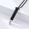 Focued Enhancing Necklace Producing 528 Hz Frequency Jewelry Accessory Portable for Meditation and Stress Alleviation