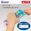 Skater Lunch Box Chopsticks Trio Set for Boys and Girls Children's (Chopsticks, Spoon, Fork) 16.5cm (Kekechama Design) TACC2-A