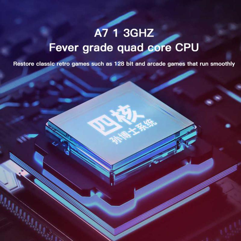 Q15 Tv Console de jeu vidéo intégré 500 rétro Console de jeu portable jeu TV 500 en 1 rétro Console de jeu classique portable