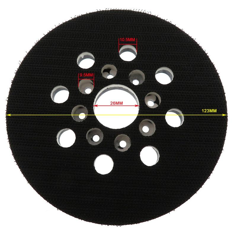 

2025+ 5 Inch 8 Hole Hook & Loop Replacement Sander Pad for ROS10 ROS20 ROS20VS ROS20VSC Track Sander Pack of 2 China Mainland