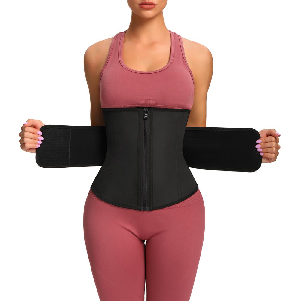 HEXIN HEXIN In STOCK High Waist Tummy Control Slimming Belt Women Latex Waist Trainer