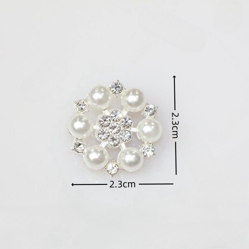 Non-slip Button Underbutton Removable Adjustable No-stitch Button No-stitch Pearl Button Shirt Decorative Brooch Button